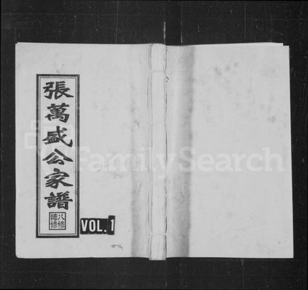 湖南张氏族谱-张万盛公家谱 [26卷].pdf电子版预览图1