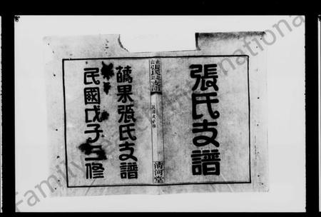 湖南张氏族谱-赤山张氏花果支谱 [7卷,首1卷].pdf电子版预览图2