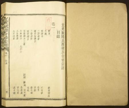 江西欧阳氏族谱-欧阳氏西壁公合修宗谱[14卷].pdf电子版预览图1