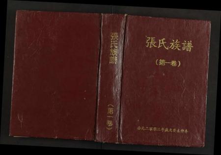 湖南张氏族谱-诲贵公房三修张氏族谱 [4卷].pdf电子版缩略图