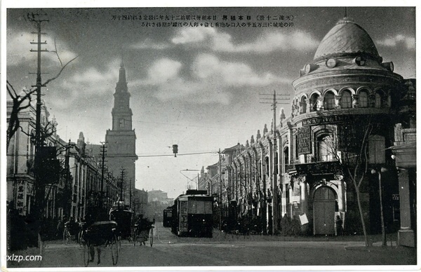 抗战期间日本发行的明信片《天津二十景》预览图1