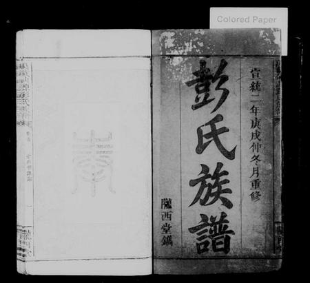 江西彭氏族谱-万载仙源彭氏族谱 [6卷,首2卷].pdf电子版预览图2