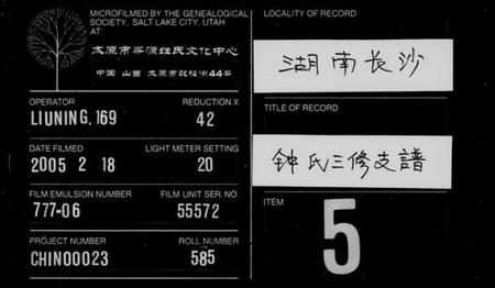 湖南锺氏族谱-锺氏支谱 [10卷].pdf电子版缩略图