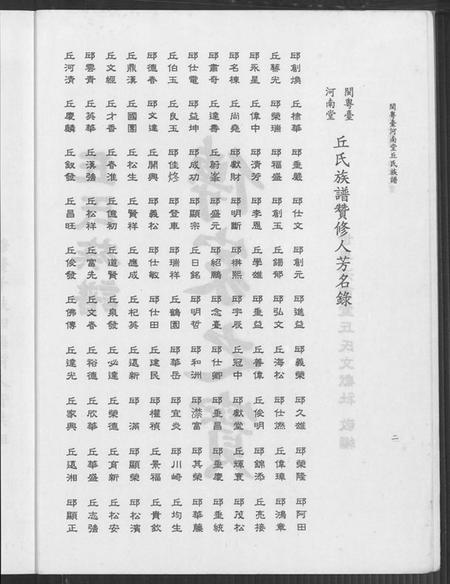 广东、福建丘氏族谱-闽粤台河南堂丘氏族谱.pdf电子版预览图2