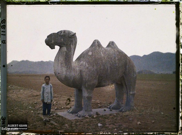 卡恩拍摄清末中国最早彩色照片集 1912-1913年预览图1