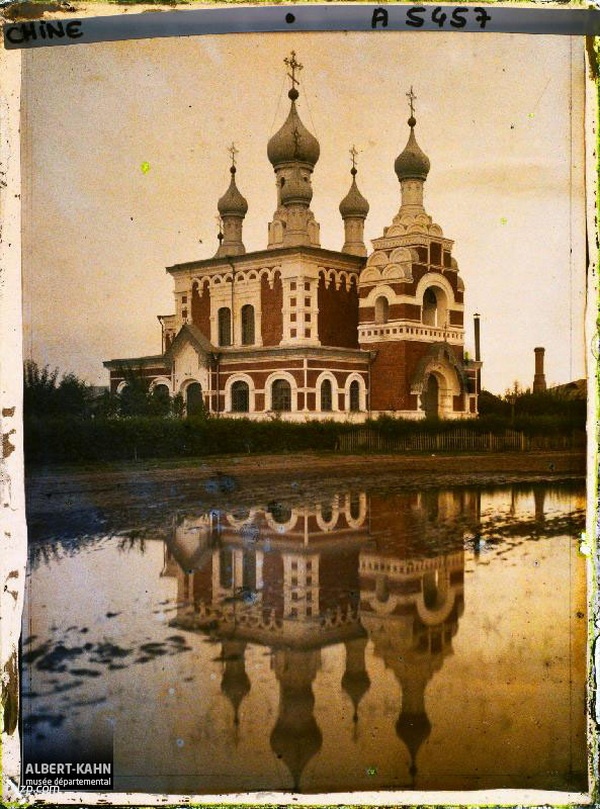 卡恩拍摄清末中国最早彩色照片集 1912-1913年预览图2