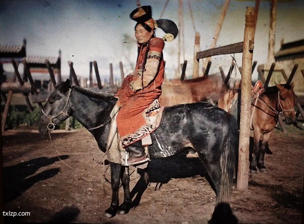 卡恩拍摄清末中国最早彩色照片集 1912-1913年预览图4