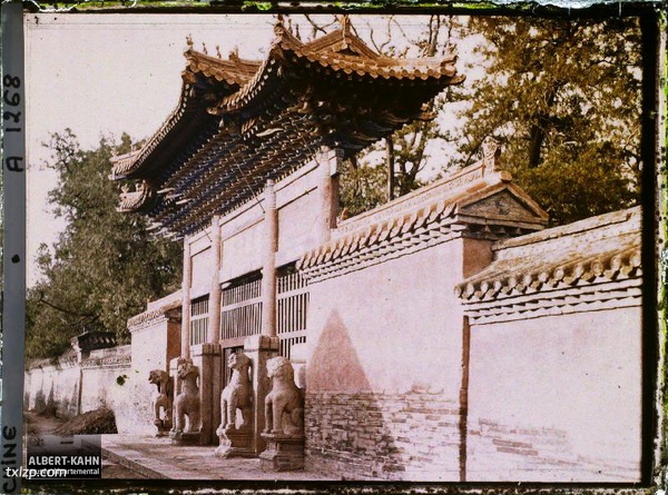 卡恩拍摄清末中国最早彩色照片集 1912-1913年预览图5