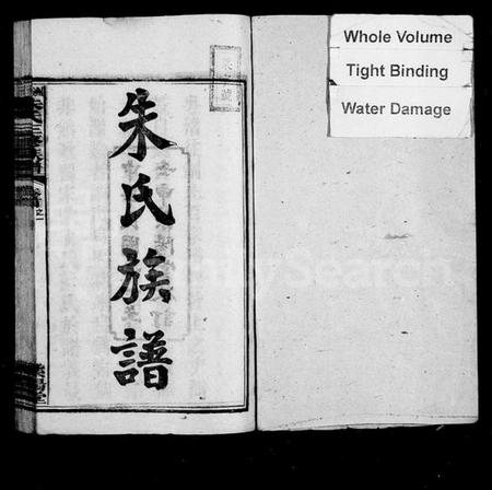 湖南朱氏族谱-洲上朱氏三修族谱 [40卷,首3卷].pdf电子版预览图1