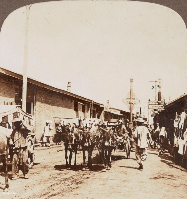 1904年辽宁营口老照片 东北第一个通商口岸预览图3