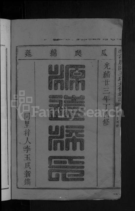 江西王氏族谱-浯灏溪凤冈王氏九修族谱 [不分卷].pdf电子版预览图2