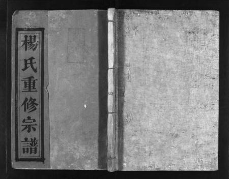 江西未知族谱-杨氏家谱 [不分卷].pdf电子版预览图1