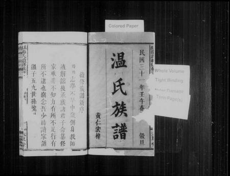 江西温氏族谱-万邑温氏续修族谱 [6卷,前后编各2册].pdf电子版缩略图