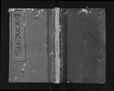 江西夏氏族谱-丰庆夏氏宗谱 [8卷].pdf电子版缩略图