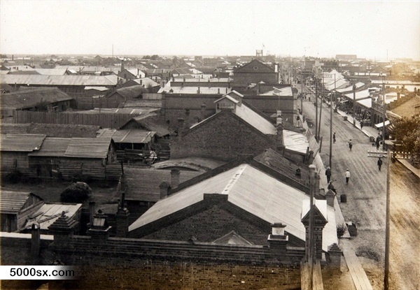 1934年黑龙江富锦市 城市风光及百姓生活老照片预览图1