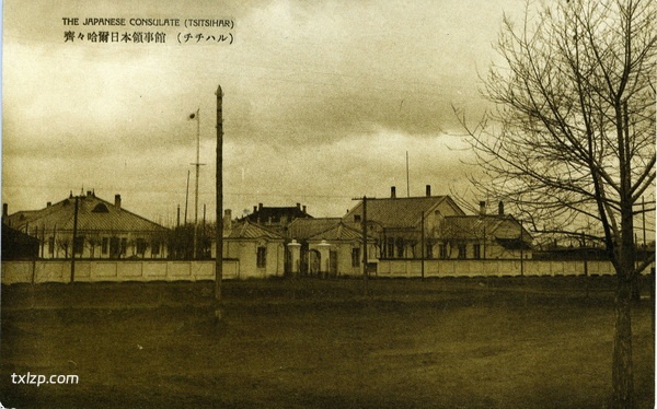 抗战期间日本发行的明信片《齐齐哈尔名胜十六景》预览图3