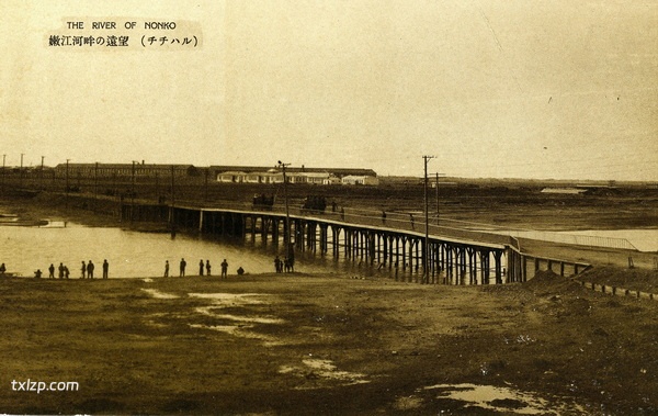 抗战期间日本发行的明信片《齐齐哈尔名胜十六景》预览图5