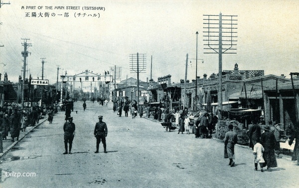 抗战期间日本发行的明信片《齐齐哈尔名胜十六景》预览图7