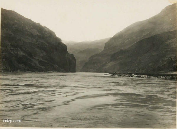 1928年三峡老照片 百年前美丽奇绝长江三峡风光预览图2