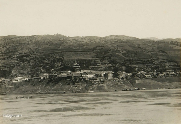 1928年三峡老照片 百年前美丽奇绝长江三峡风光预览图11