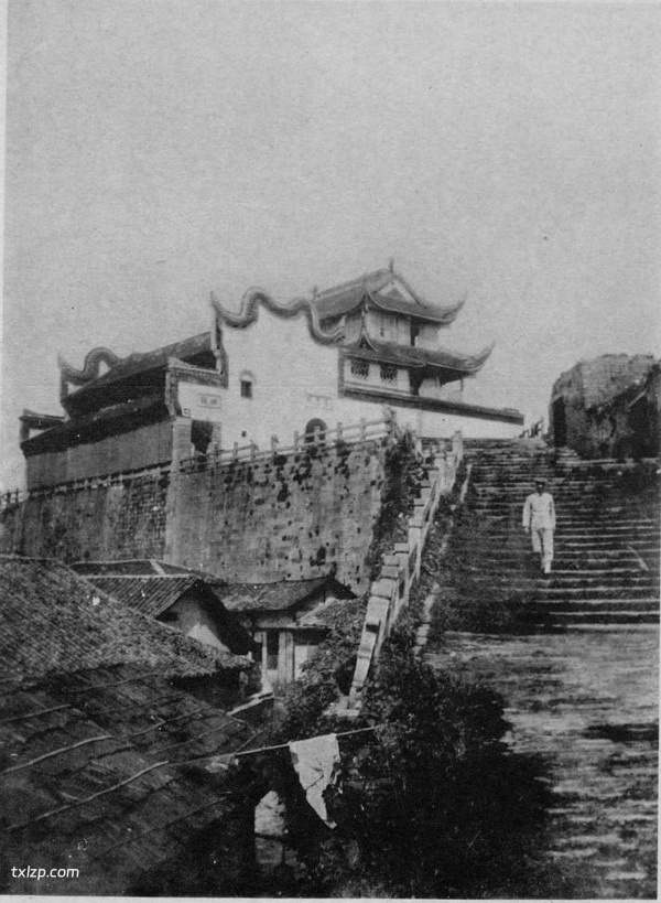 1910年代长沙老照片 百年前的岳麓书院及天心阁风貌预览图9