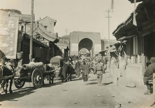 1924年张家口老照片 百年前的张家城市内外风貌