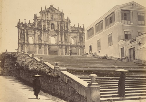 1869年澳门老照片 150年前的澳门城市风貌