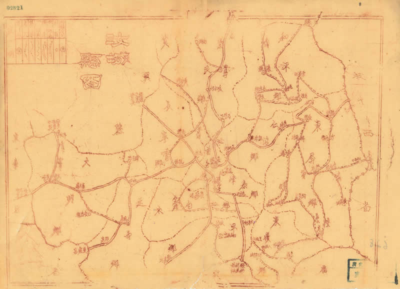 1940年湖南《汝城县图》预览图