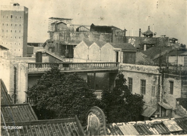 1940年前后广东佛山老照片 日占时期佛山街景预览图