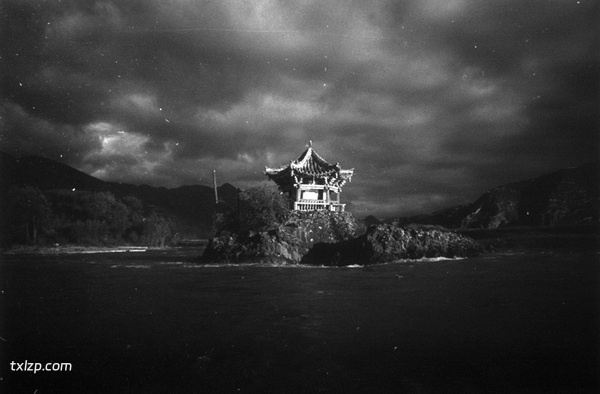 1940年甘肃临潭老照片 洮河边上临潭城乡风貌预览图8