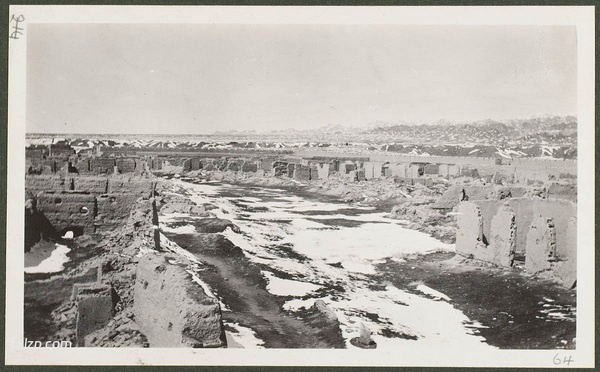 1910年嘉峪关老照片 莫理循西北行拍摄预览图19