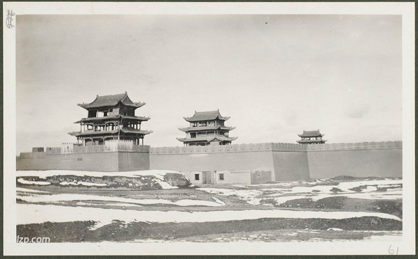 1910年嘉峪关老照片 莫理循西北行拍摄预览图7