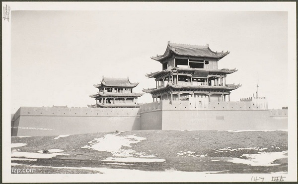1910年嘉峪关老照片 莫理循西北行拍摄预览图8