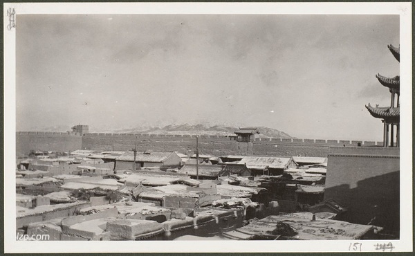 1910年嘉峪关老照片 莫理循西北行拍摄预览图11