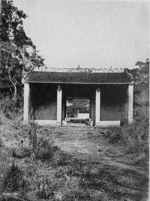 1919年广东韶关老照片 百年前的曹溪南华寺景观预览图6