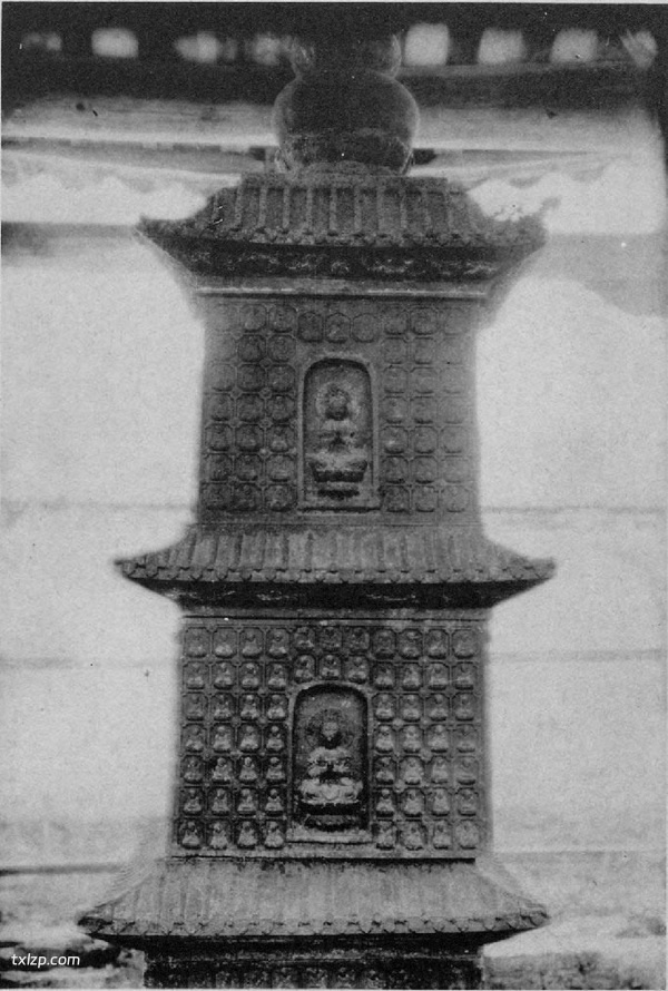 1919年广东韶关老照片 百年前的曹溪南华寺景观预览图4