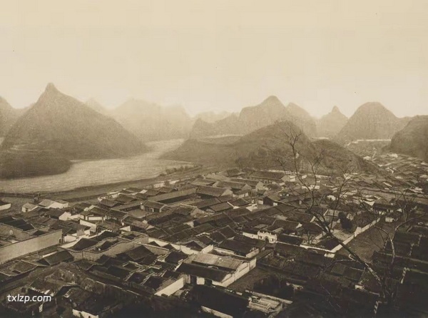 1908年的桂林老照片 柏石曼拍摄的桂林山水及平乐预览图5