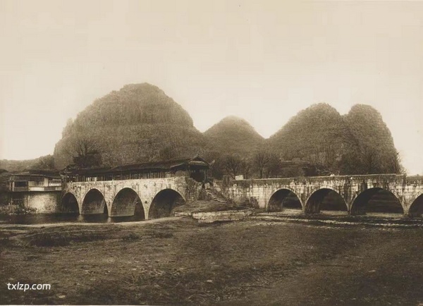 1908年的桂林老照片 柏石曼拍摄的桂林山水及平乐预览图6