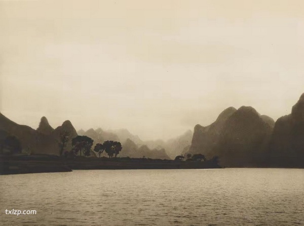 1908年的桂林老照片 柏石曼拍摄的桂林山水及平乐预览图9