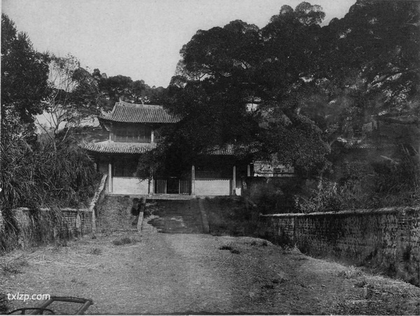 1919年广东韶关老照片 百年前的曹溪南华寺景观预览图19