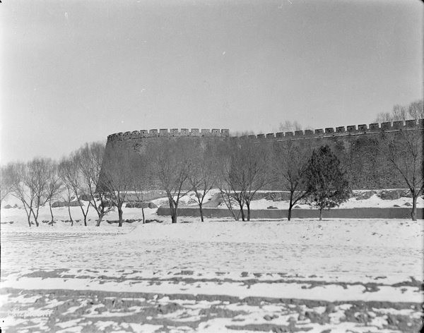1919年保定老照片 保定城墙|百姓过年祈福烧香预览图9