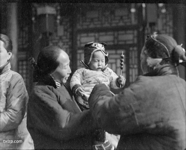 1919年保定老照片 保定城墙|百姓过年祈福烧香预览图7