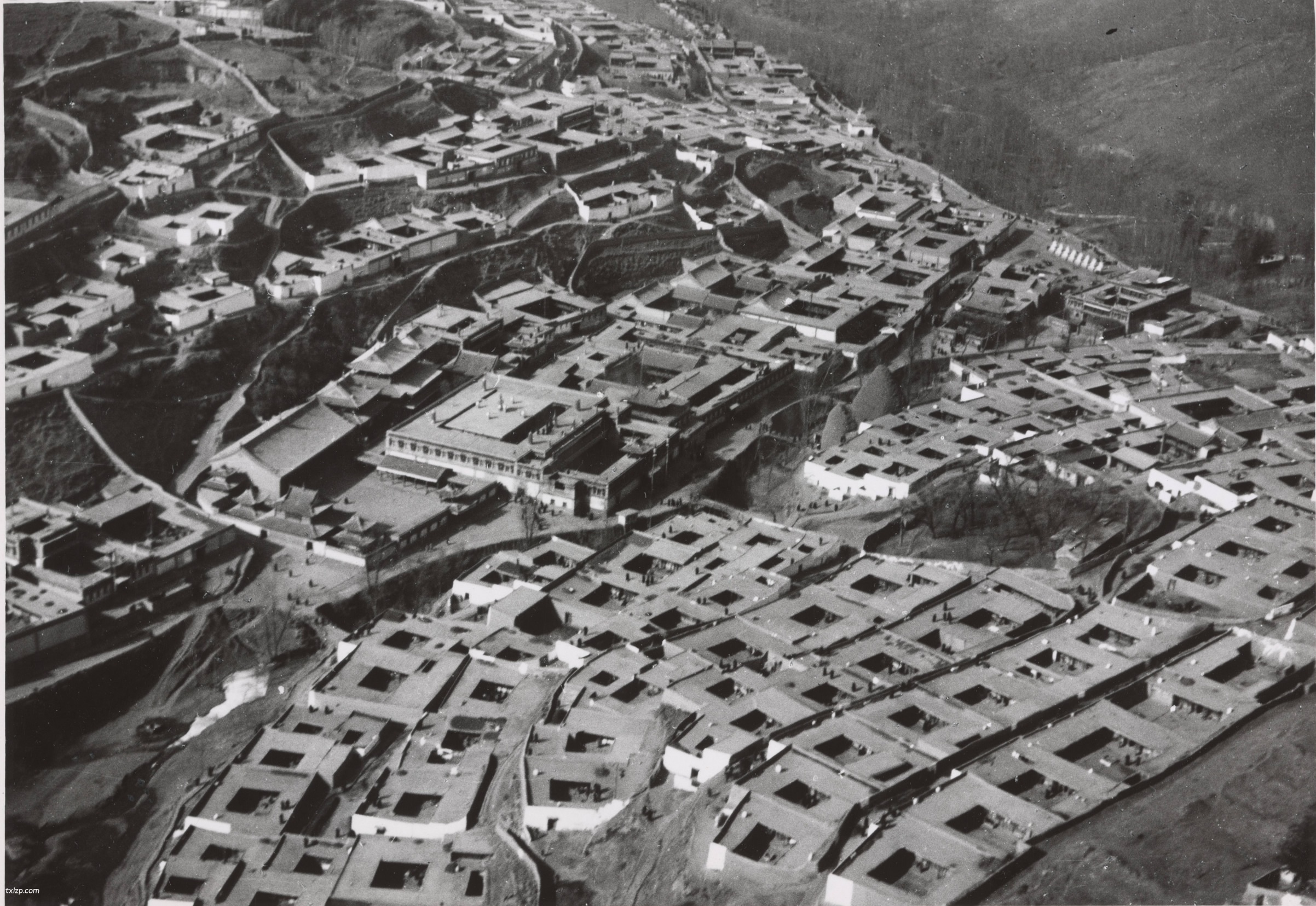1940年西宁老照片 德国飞行员航拍的民国西宁（上）预览图