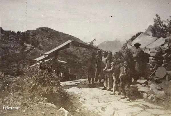 1903年山东泰山老照片 120年前泰山真实风貌预览图2
