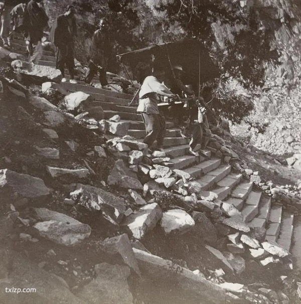 1903年山东泰山老照片 120年前泰山真实风貌预览图15