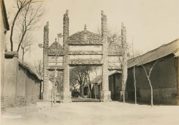 1929年淄博老照片 百年前的临淄 淄川 博山风光预览图3