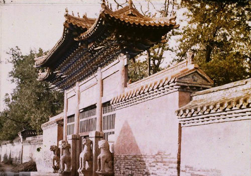 1912年曲阜老照片 孔子故里百年前彩色影像（下）