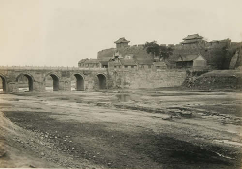 1929年山东青州老照片百年前青州真实风貌