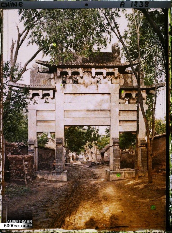 1912年曲阜老照片 孔子故里百年前彩色影像（上）预览图20