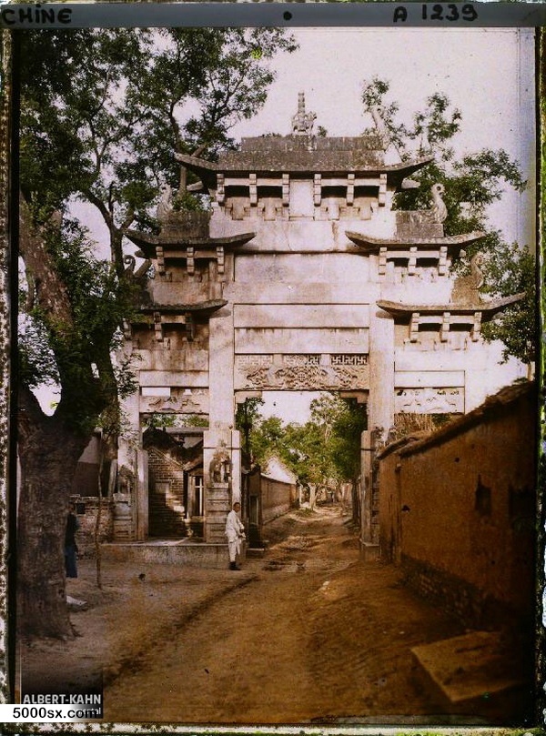 1912年曲阜老照片 孔子故里百年前彩色影像（上）预览图21